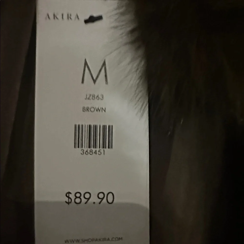 Akira fur jacket- Rich Brown - Picture 5 of 7